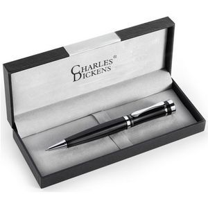 Charles Dickens ball pen in case - in gift box