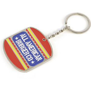 Large Metal Keyring