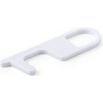 Antibacterial anti-contact holder for door opening and contactless use of public usage surfaces
