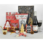Sustainable Christmas Gift box with Wine