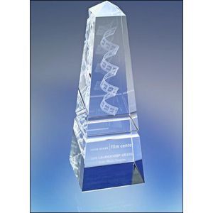 3d Laser Engraved Obelisk Award