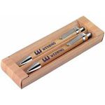 Rodeo Bamboo Pen & Mechanical Pencil in PB72 Gift Box