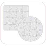Gnalvic 3mm 16pc puzzle coaster