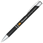 Bullet Moneta anodized aluminium click ballpoint pen