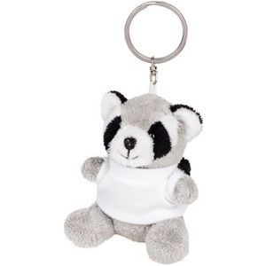 Plush racoon keyring Lewis