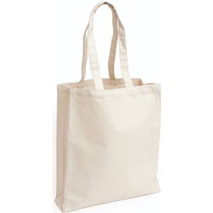 12oz Natural Cotton Canvas Bag with Gusset