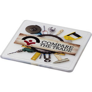 PF Manufactured Renzo square plastic coaster