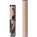 Scratch off World map