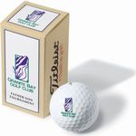 Titleist Tour Speed Golf Balls Presented In a 2 Ball Printed Sleeve