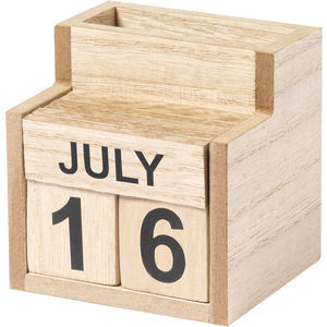 Laorek Perpetual Calendar Pen Holder