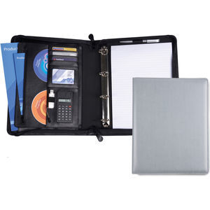 Belluno Pu A4 Deluxe Zipped Ring Binder