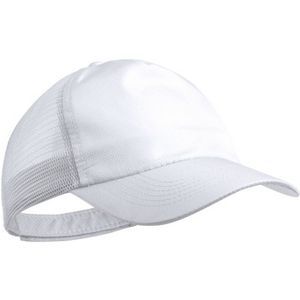 Cap mesh back panels