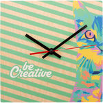 Betime Wood B Custom Wall Clock