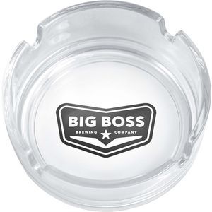 Clear Glass Ashtray (8.5cm)