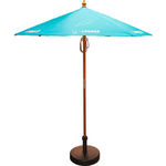 2m Wooden Parasol