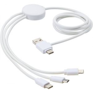 Bullet Pure 5-in-1 charging cable with antibacterial additive
