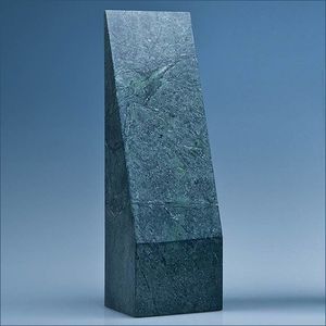 25cm Green Marble Slope Award