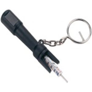 2 in 1 Tyre Depth/Pressure Gauge Keyring (Plastic)