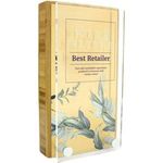 Bamboo Block Award with Metal Plate Acrylic Face - large