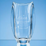 30.5cm Crystalite Oval Orbit Vase