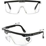 Anti-fog Safety Glasses - Black Frame