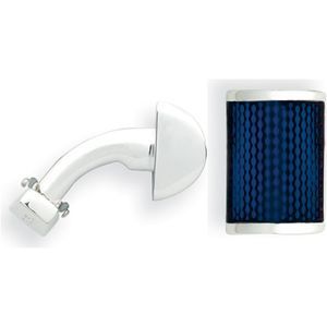 Cross Cufflinks Townsend Quartz Blue