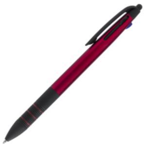 Ball pen touch pen with multicolour ink (14.8x1.1 cm)