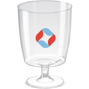 Disposable Plastic Wine Glass (220ml/7oz)