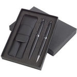 Legend Set - Ballad Chrome ball pen and roller ball set in a Consort Box