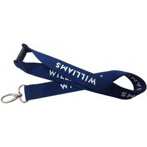 25mm Premium Flat Polyester Lanyard