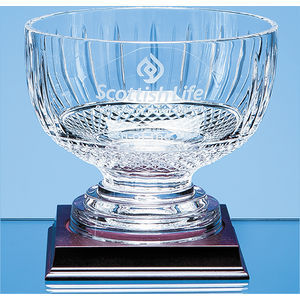 21cm Lead Crystal Footed Presentation Comport