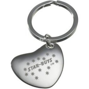 Heart Shaped Keyring