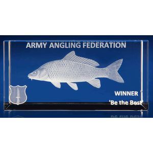 Crystal Glass Fishing Awards & Trophies