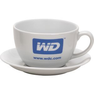 12oz Cappuccino Cup and Saucer