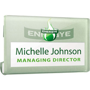 Reusable Acrylic Window Badges