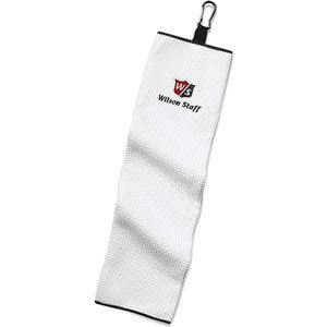 Wilson Staff Microfibre Tri Fold Golf Towel