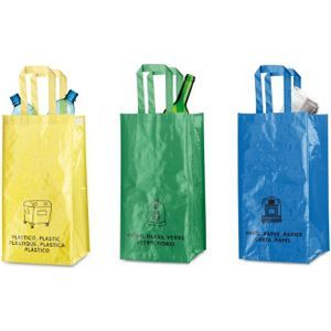 Recycle waste bags 3 pcs (23 x 45 x 23 cm)