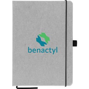 Carson 210 x 140 mm Recycled Leather PU Notebook