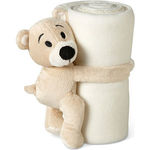 Fleece Blanket With Bear