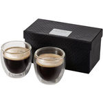 Seasons Boda 2-piece glass espresso cup set