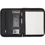 A4 Microfibre zipped folder