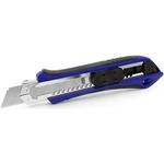Cutter With Safety Mechanism Spare Blades Included