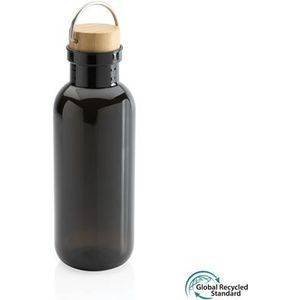 XD Collection GRS RPET Bottle With Bamboo Lid And Handle