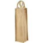 Jute Single Bottle Bag