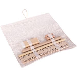 School set pencil case - Cotton Wood Paper