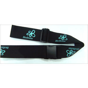 Printed luggage strap