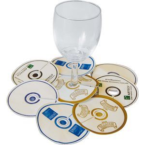 Tissue Coaster (Round Stem) - 9Ply & Unilam