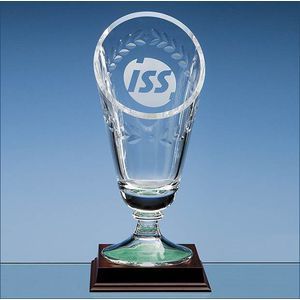 29cm Handmade Slope Top Laurel Vase