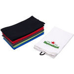Waffle Embroidered Tri Fold Golf Towel
