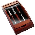 Writing set ball pen fountain pen and letter opener